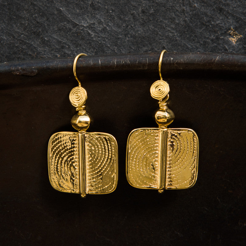Geometric Wirework Earrings - Beyond Biasa