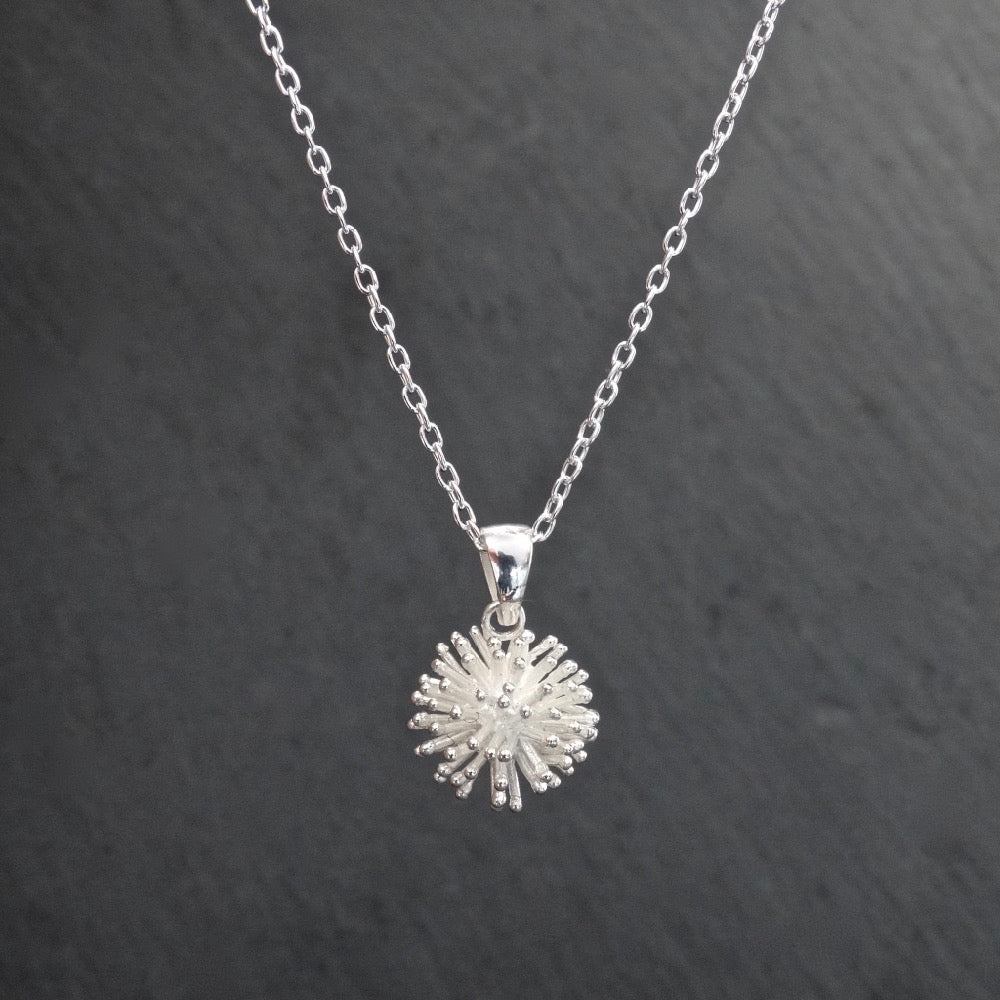 Textured Sterling Silver Pendant - Beyond Biasa