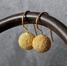 Granulation Ball Drop Earrings - Beyond Biasa