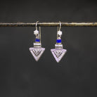 Silver Granulation Triangle Earrings - Beyond Biasa