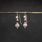Silver and Copper Bali Granulation Earrings - Beyond Biasa
