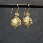 Balinese Granulation Drop Earrings - Beyond Biasa