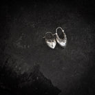 Granulation Sterling Silver Bucket Hoop Earrings - Beyond Biasa