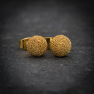 Granulation Ball Stud Earrings - Beyond Biasa