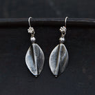 Sterling Silver Oval Twist Earrings - Beyond Biasa