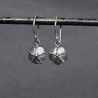 Sterling Silver Little Flower Drop Earrings - Beyond Biasa