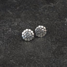 Sterling Silver Circle Stud Earrings - Beyond Biasa