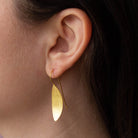 Minimal Curved Drop Earrings - Beyond Biasa