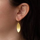 Minimal Curved Drop Earrings - Beyond Biasa