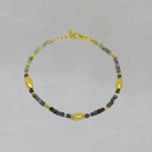 Sapphire and Gold Beaded Bracelet - Beyond Biasa