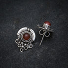 Bali Gemstone Stud Earrings - Beyond Biasa