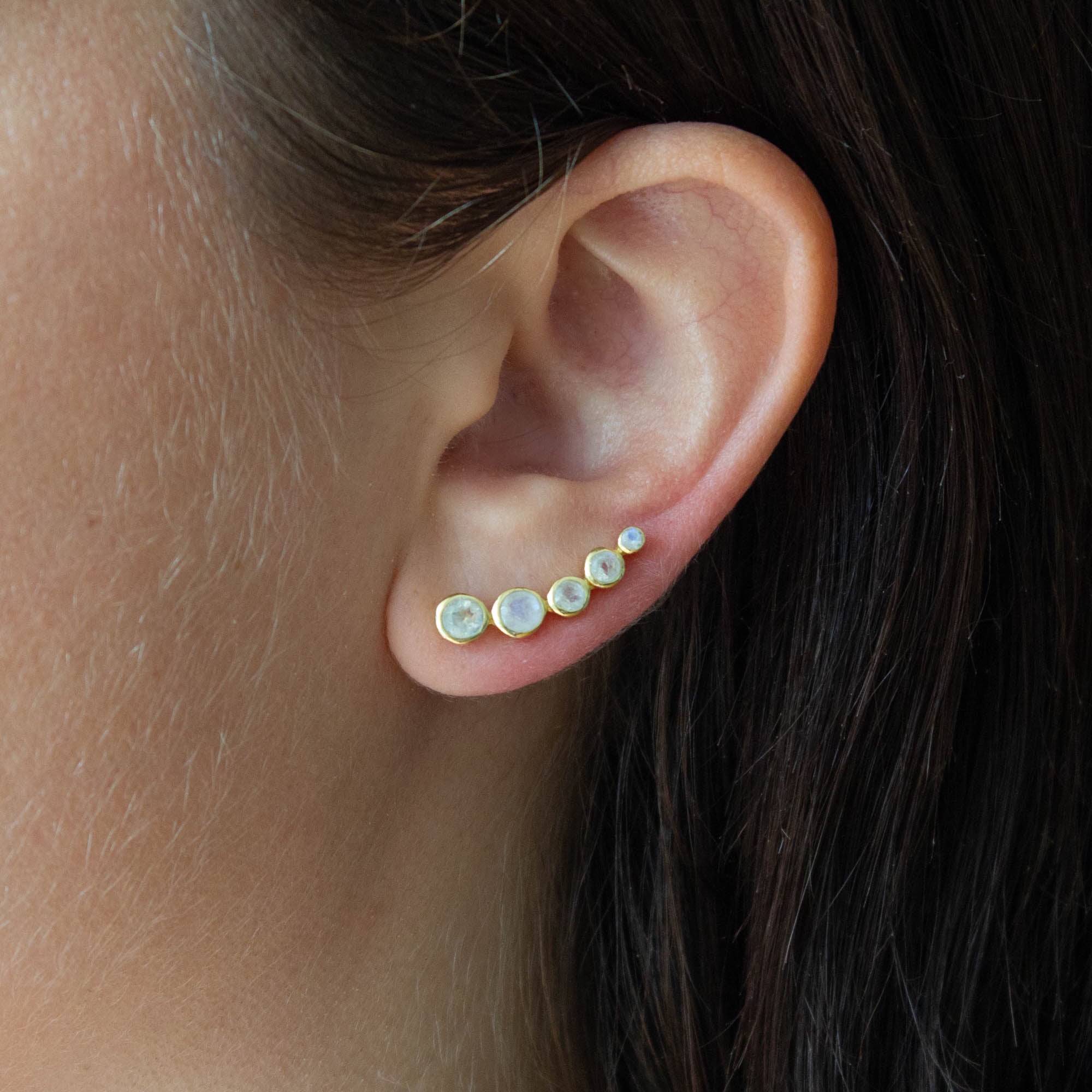 Chic Curve Bar Ear Climber