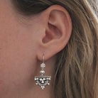 Silver Telsum Earrings - Beyond Biasa