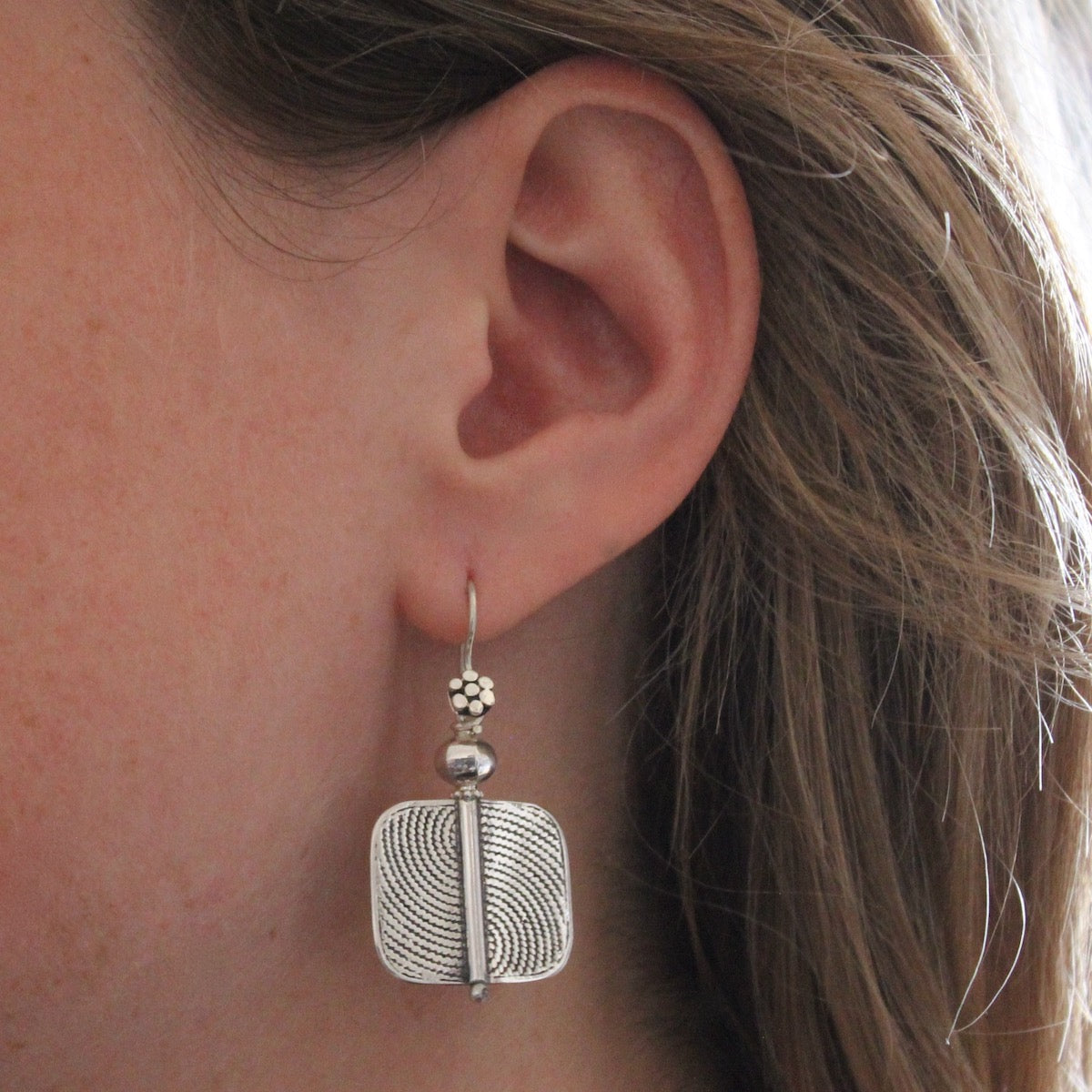 Geometric Wirework Earrings - Beyond Biasa