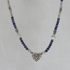 Silver and Gemstone Telsum Necklace - Beyond Biasa